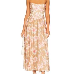 Bardot Lola Corset Midi Dress